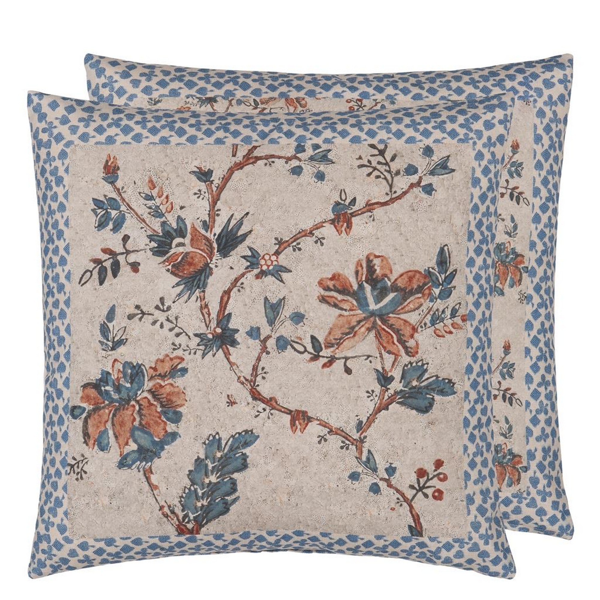 Pentimento Floral Cushion By John Derian In Linen